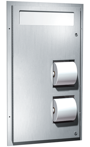 ASI 0484 - Dual Access Seat Cover and Toilet Tissue Dispenser