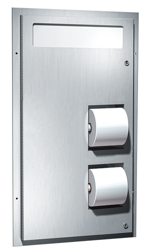 ASI 0484-HC - Dual Access Seat Cover and Toilet Tissue Dispenser