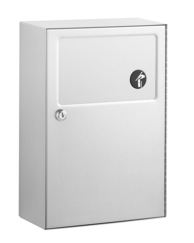 Bobrick B-254 - Surface-Mounted Sanitary Napkin Disposal Bobrick B-254 - Surface-Mounted Sanitary Napkin Disposal