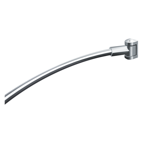 ASI 1201-B - Curved Shower Curtain Rod with Mounting Brackets - 60" ASI 1201-B - Curved Shower Curtain Rod with Mounting Brackets - 60"