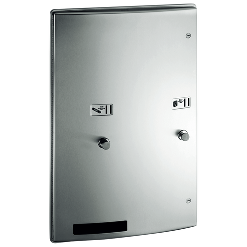 ASI 204684 - ROVAL Recessed Dual Sanitary Napkin and Tampon Dispenser