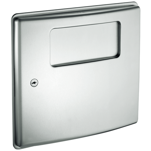 ASI 20472 - ROVAL Dual Access Partition Mounted Sanitary Napkin Disposal