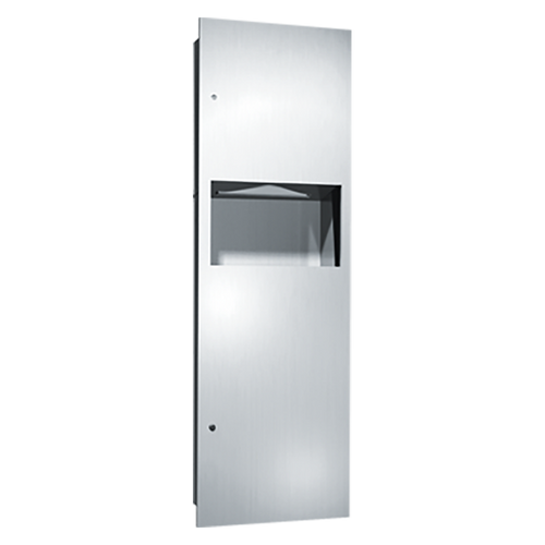 ASI 6462 - Paper Towel Dispenser and Waste Receptacle