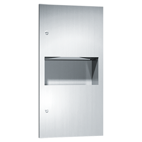 ASI 64623 - Paper Towel Dispenser and Waste Receptacle