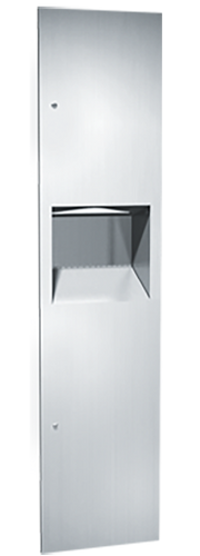 ASI 64676 - Paper Towel Dispenser and Waste Receptacle ASI 64676 - Paper Towel Dispenser and Waste Receptacle