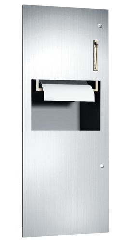 ASI 64696 - Roll Paper Towel Dispenser and Waste Receptacle