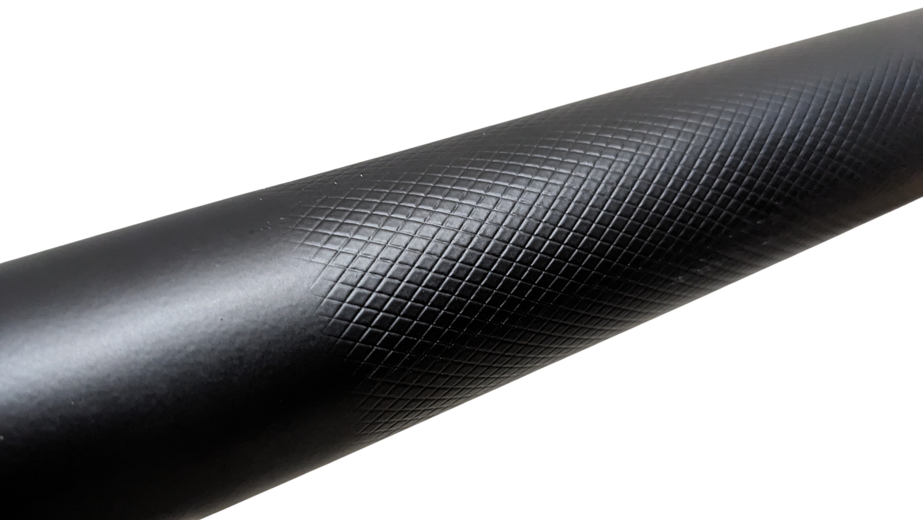 Matte Black 24" Straight Grab Bar (Knurled Grip) 1 1/2″ Diameter