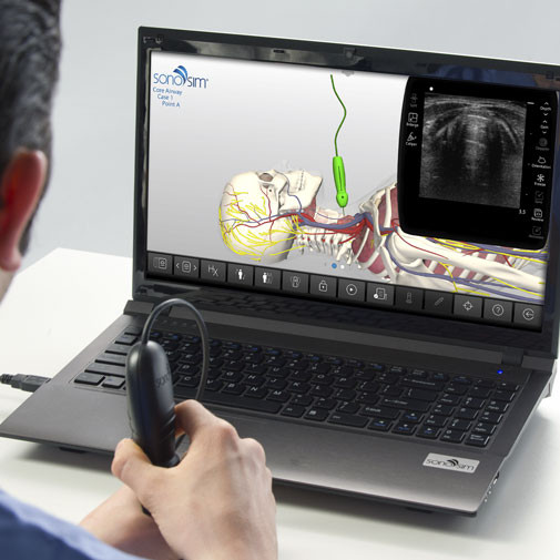 Ultrasound Training Airway, Trachea, Intubation