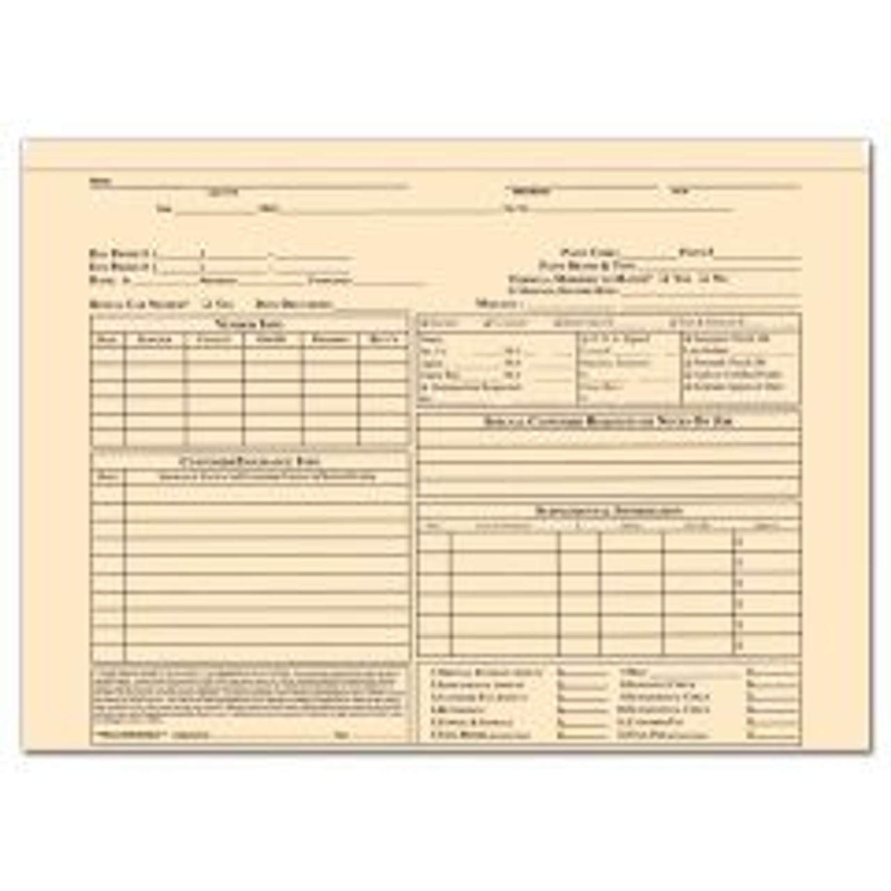 Body Shop Repair Order Jackets