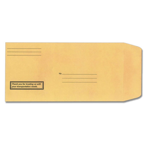 Pre-printed Moist & Seal License Plate Envelope Pre-printed Moist & Seal License Plate Envelope