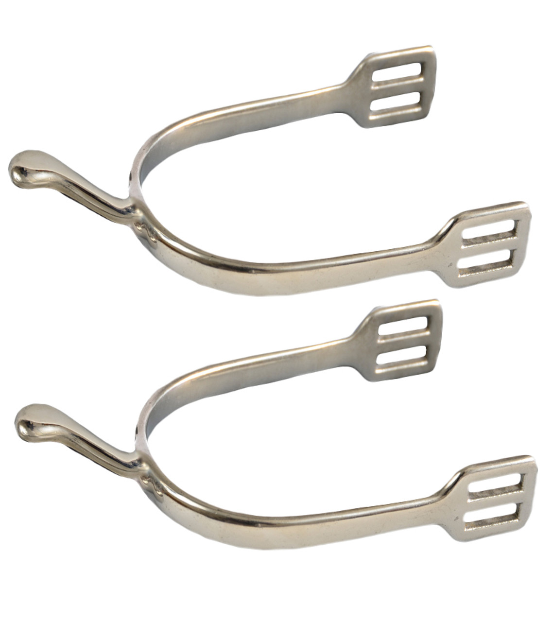 Stainless Steel Swan Neck Spurs | Jacks Inc
