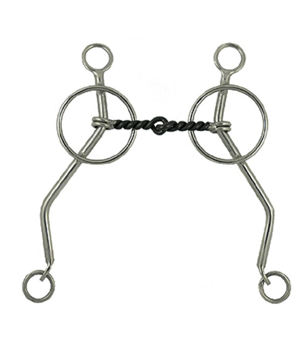 st400　スティード用ジョイント30cm　チークバーセット　送料無料 Walking Horse Single Twist Bit | Jacks Inc