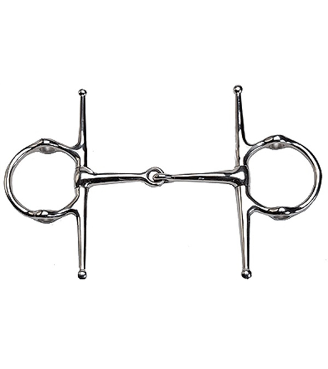 Full Cheek Gag Snaffle Bit Jacks Inc