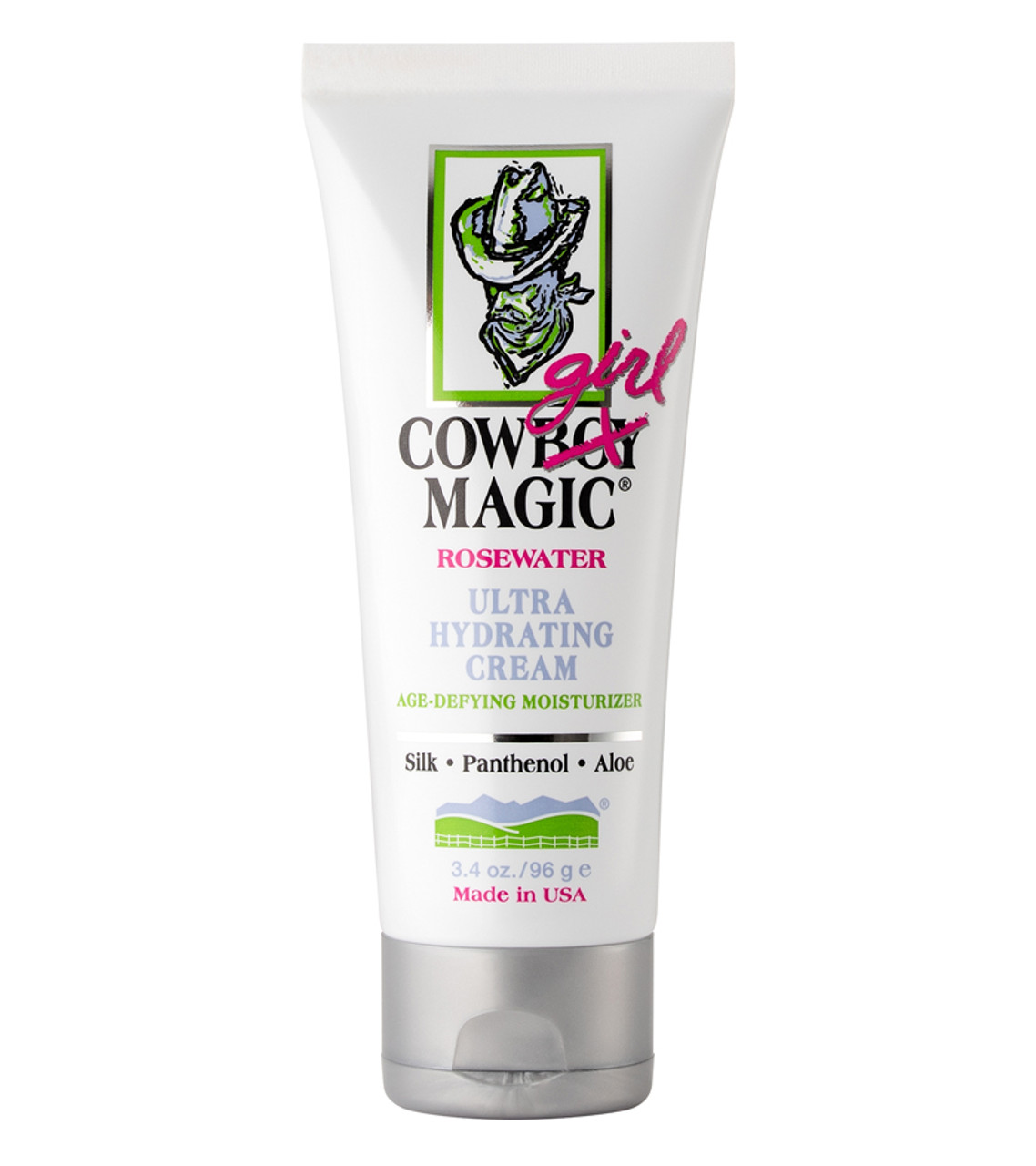 Cowgirl Magic Cream, Ultra Hydrating, Rosewater - 3.4 oz