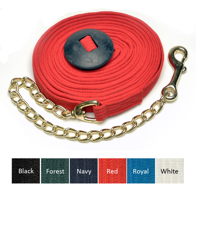 Weaver Leather 25' Red Cotton Lunge Line