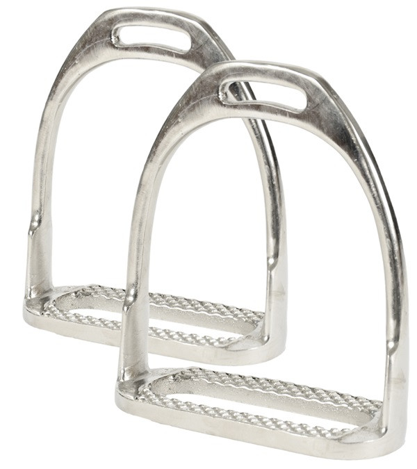 Nickel Plated Hunting Stirrup Irons Jacks Inc