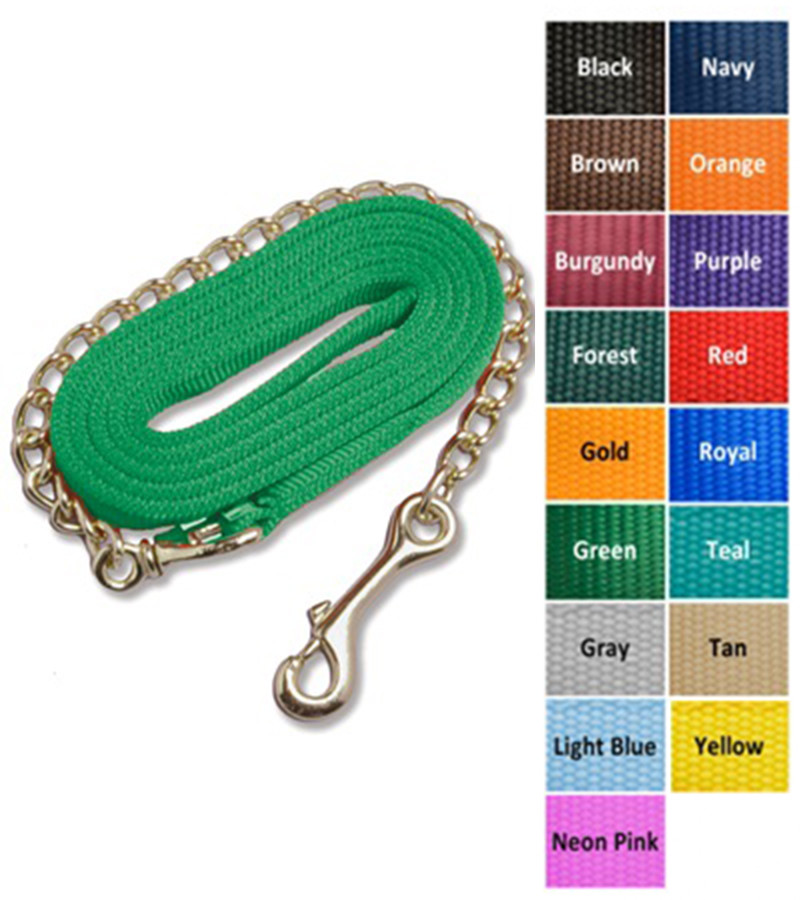 Lead Shank with 20" Brass Plated Chain Jacks Inc