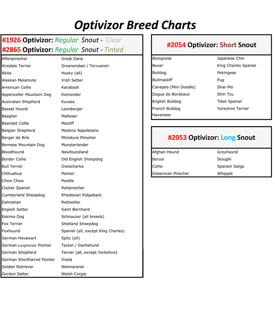 Short Snout Optivizor Jacks Inc short-snout-optivizor-jacks-inc