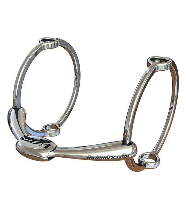 WTP (Winning Tongue Plate) Polo Gag Bit with Normal Plate & 100mm