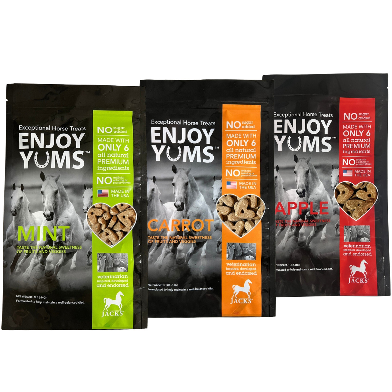 Enjoy Yums Horse Treats 1 lb. Jacks Inc