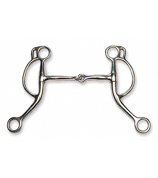 Stainless Steel Training Snaffle Bit 5"