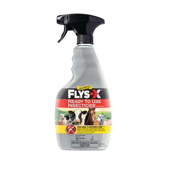 Absorbine® Flys-X® Livestock Insecticide & Repellent Spray 32 oz.