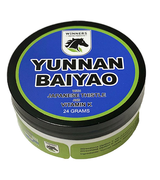 Winners Equine Yunnan Baiyao 24 Grams