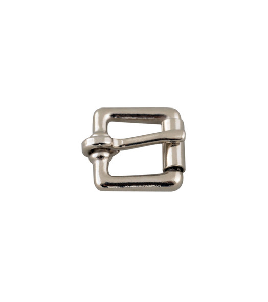 Solid Brass/Nickel Plated Roller Buckle 1/2"