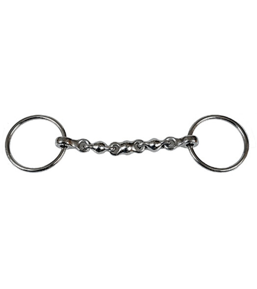 Stainless Steel Waterford Ring Snaffle Bit