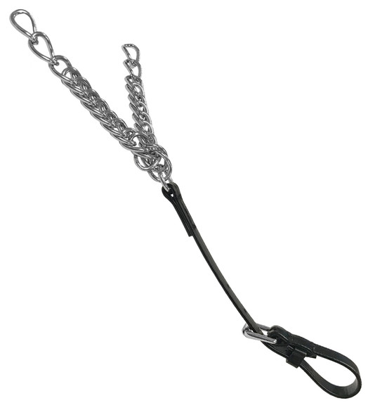 Feather-Weight® Curb Chain with Throat Strap