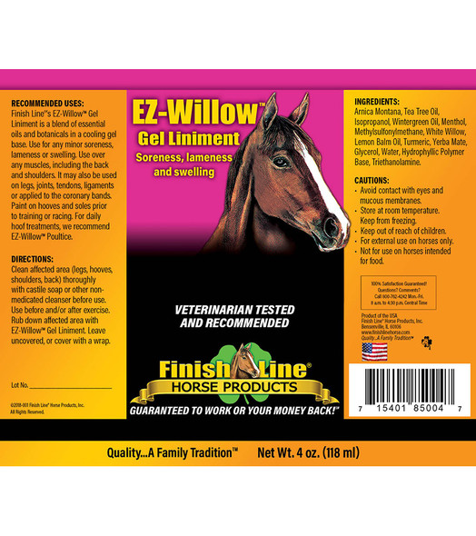 Finish Line® EZ-Willow™ Gel Liniment