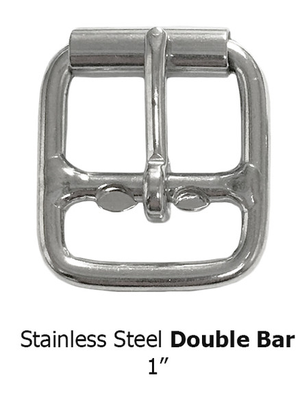 Buckle Stainless Steel with Tongue & Roller