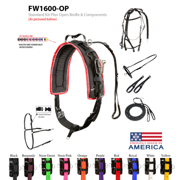 Feather-Weight® LITE-N-TUFF® Nylon Race Harness Feather-Weight® LITE-N-TUFF® Nylon Race Harness