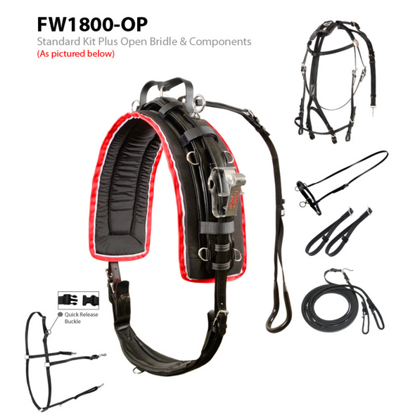 Feather-Weight® Synthetic Standard Race Harness