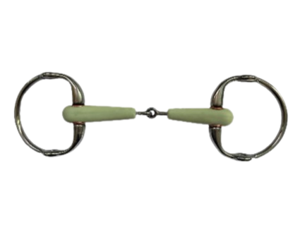 Apple Jointed Eggbutt Gag Bit