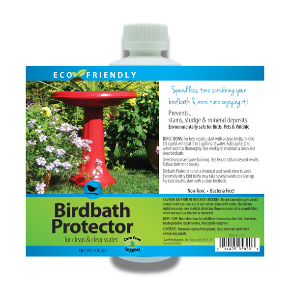 Carefree Enzymes® Birdbath Protector