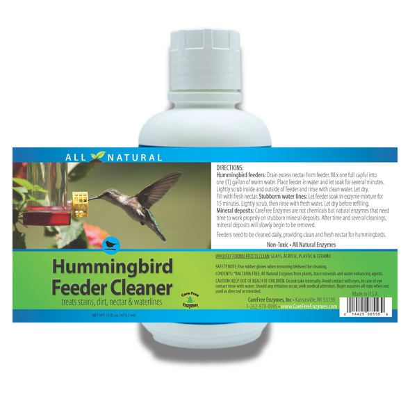 Carefree Enzymes® Hummingbird Feeder Cleaner
