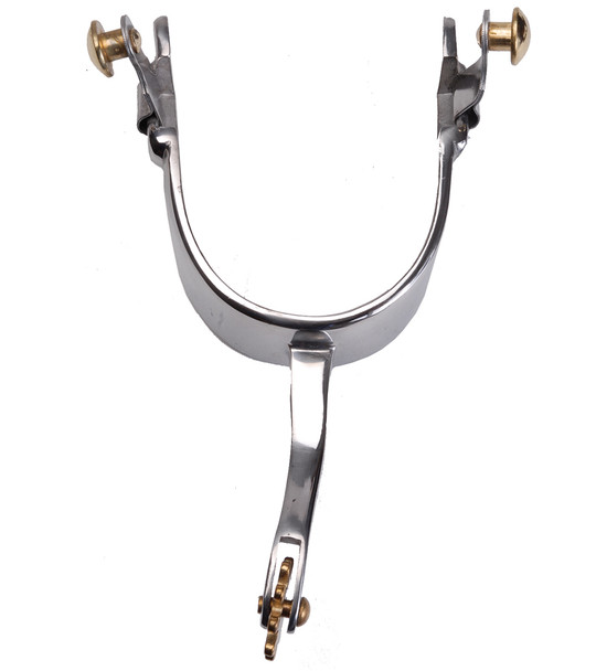 Stainless Steel Equitation Offset Spurs