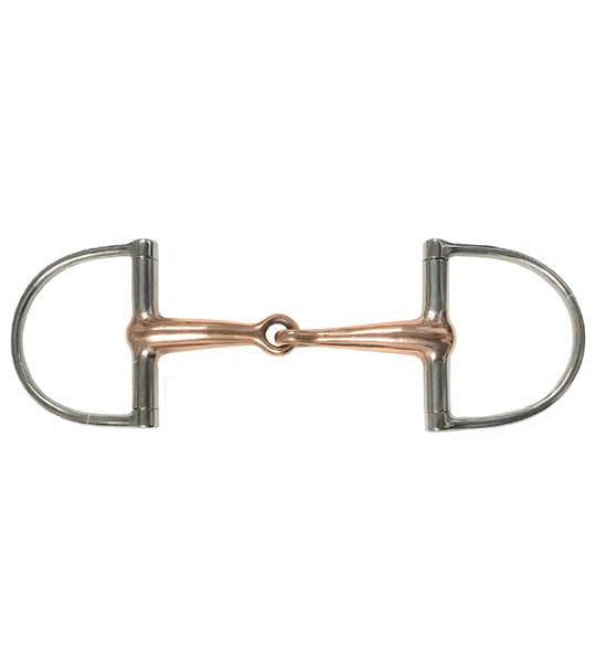 Copper Mouth Dee Ring Racing Bit