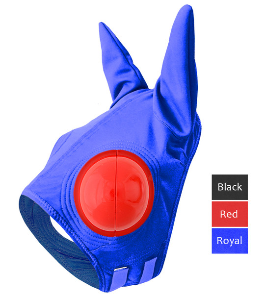 Double Knit Eye Injury Blinker Hood with Ears