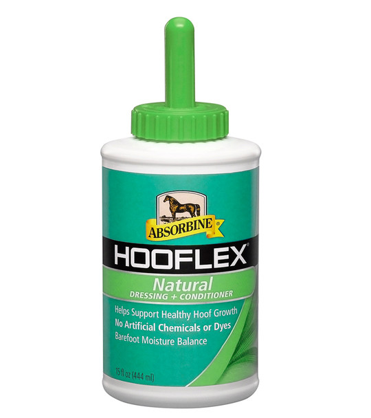 Absorbine® Hooflex® All Natural Dressing & Conditioner with Brush 15 oz.