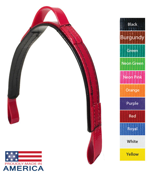 Feather-Weight® Two-Tone Synthetic Browband 1/2"