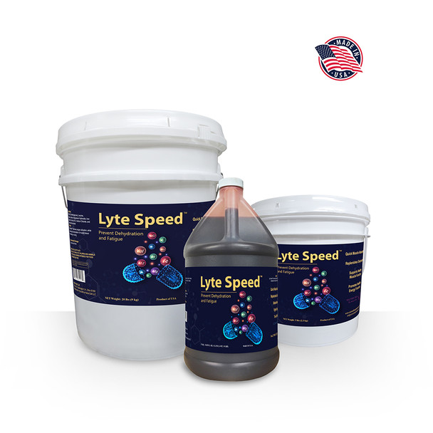 Lyte Speed electrolyte supplement by Nutra Cell for horse hydration and recovery