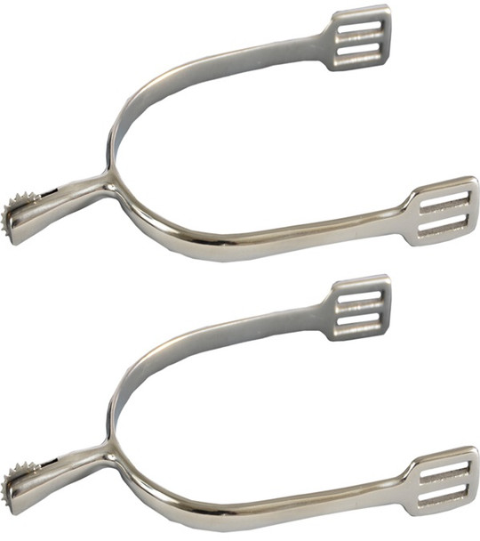 Stainless Steel Spurs with Stainless Steel Rowel