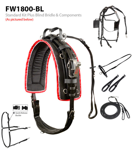 Feather-Weight® Synthetic Standard Race Harness