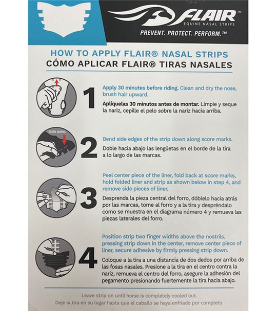 5/A Baker® Flair™ Equine Nasal Strip