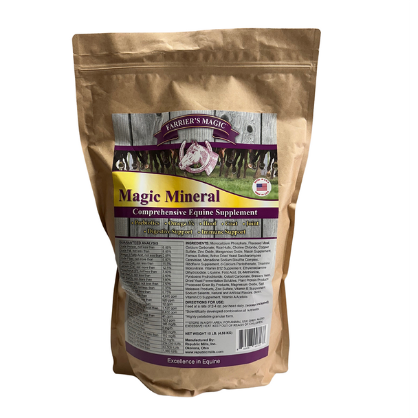 Farrier’s Magic™ Mineral Top Dress Comprehensive Horse Supplement