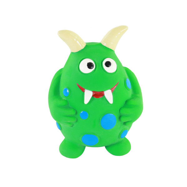 Rascals® Latex Green Monster Dog Toy 3"