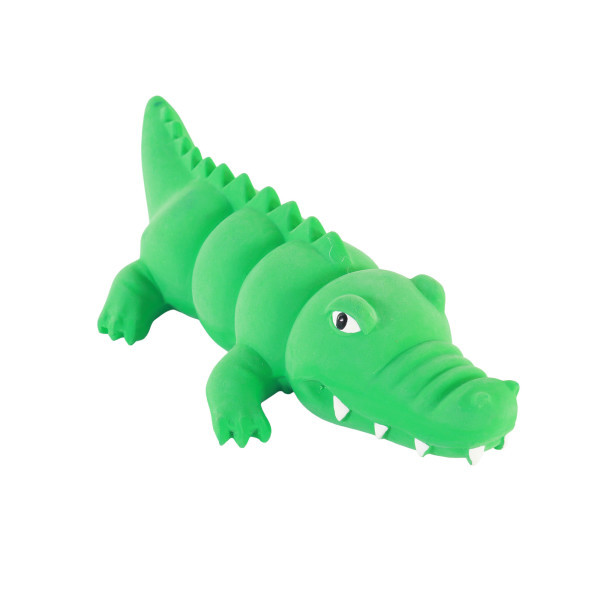 Rascals® Latex Crocodile Dog Toy 4"