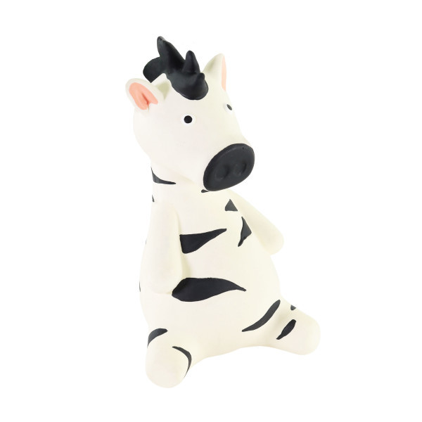 Rascals® Latex Zebra Dog Toy 6"